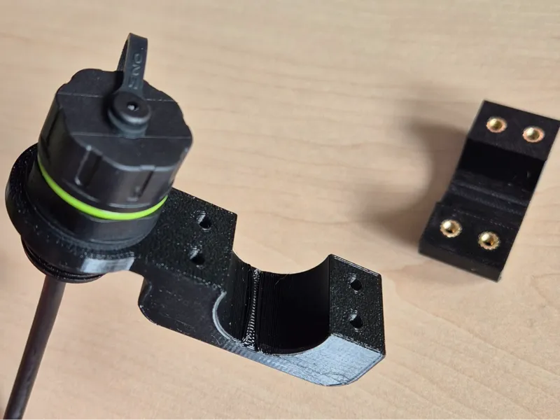 Motorcycle USB‑C Charger Mount