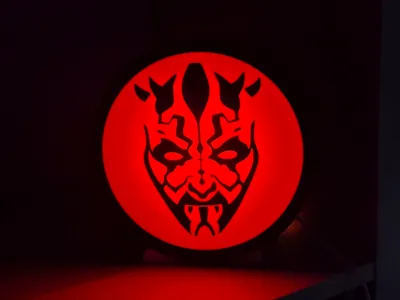 Star Wars - Darth Maul Lampe