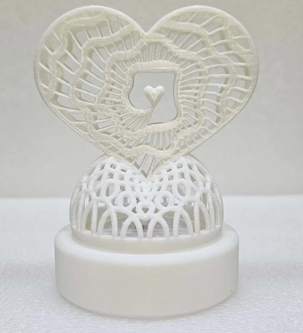 Webbed Heart Webbed Heart Tea Light Display - Free 3D Print Model - MakerWorld