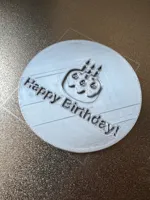 Happy Birthday Coaster