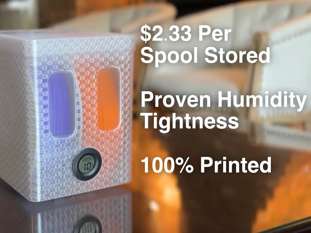 Holy Grail Filament Dry Box - 3D Printers - PLA - 3D printed product