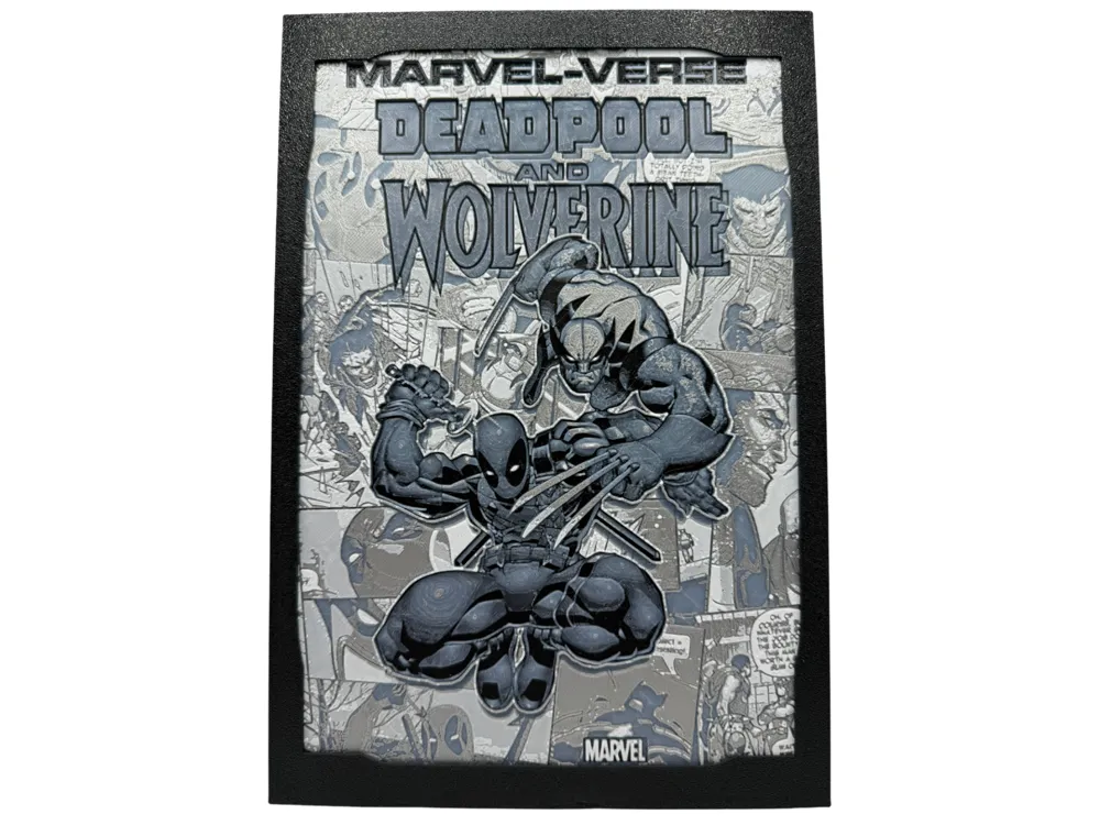 Deadpool & Wolverine - Comic Hueforge