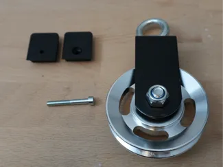 Home gym pulley guide