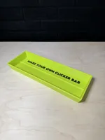 Clicker Bar Size 6 Display Tray - 2 Color with Text