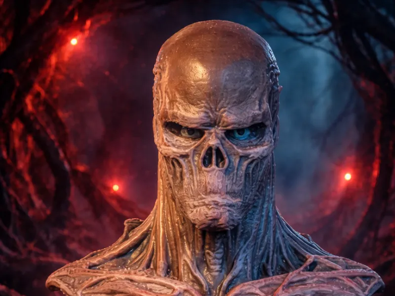 vecna busto (stranger things)