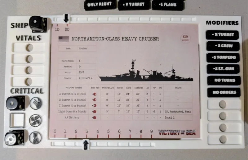 Victory At Sea Dashboard & Accessories