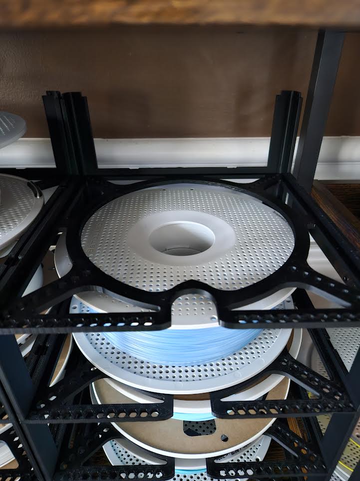 Miniatura 13 do modelo 3D Filament Spool Rack