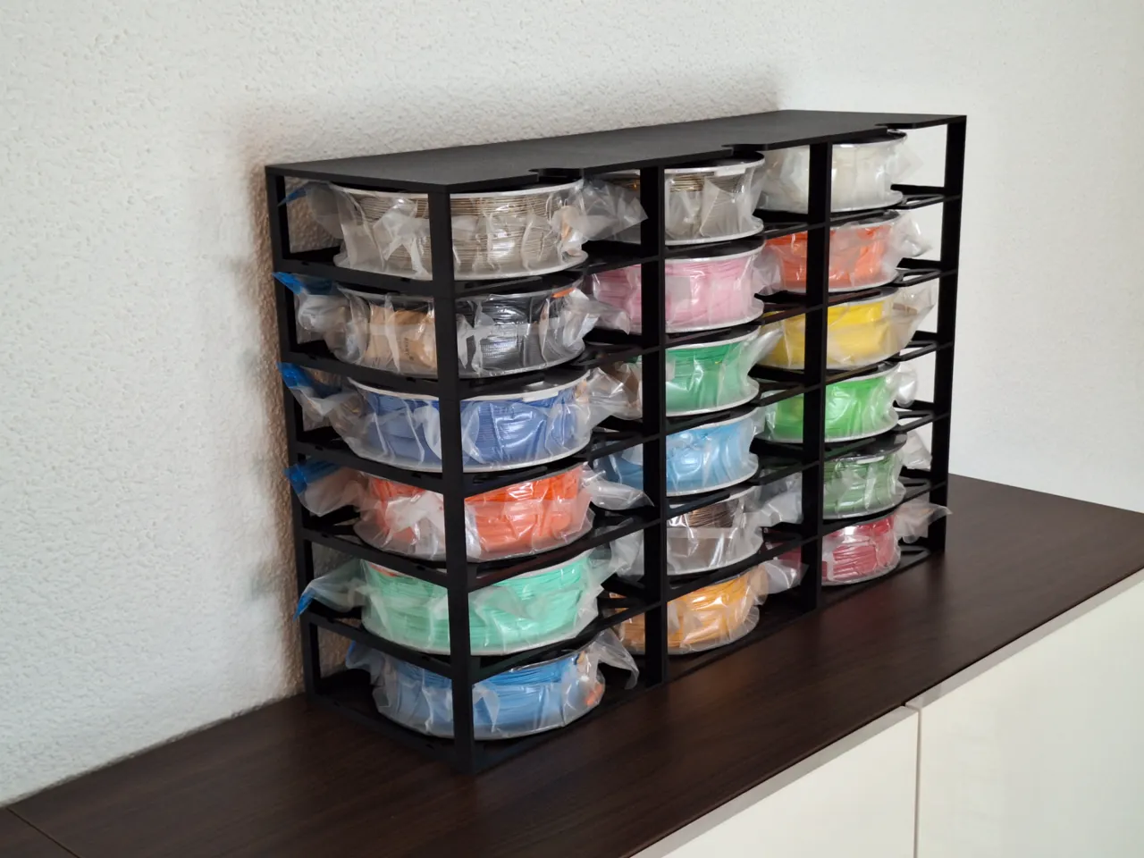Filament Spool Rack view 2