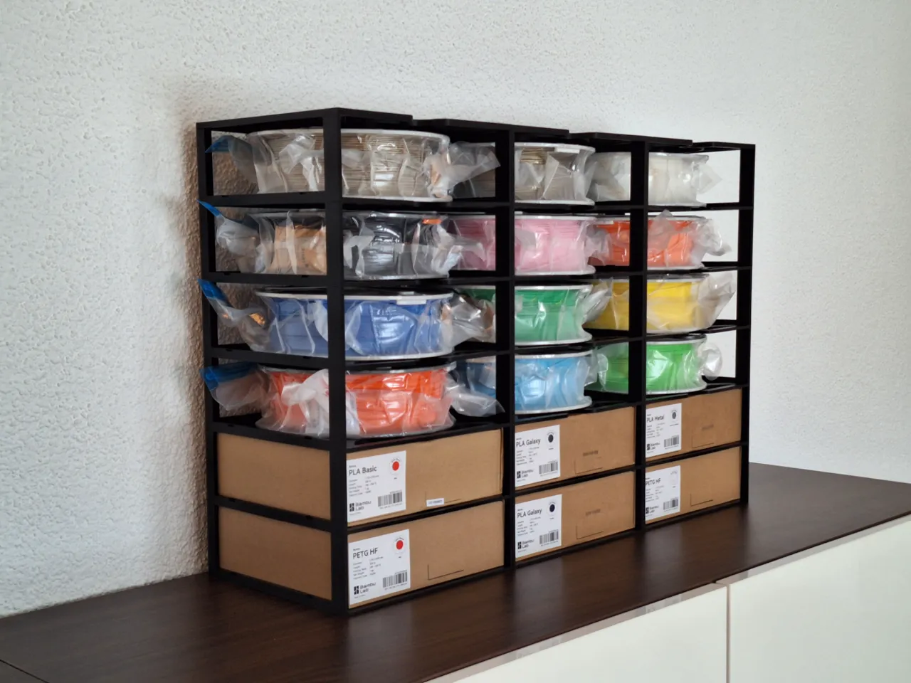 Filament Spool Rack view 3