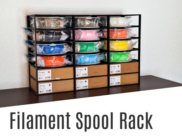 Filament Spool Rack