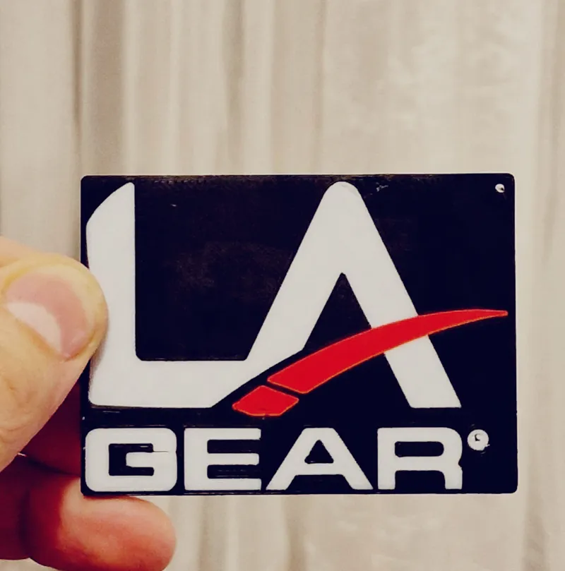 LA GEAR Shoes Logo Keyring