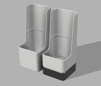 0.6mm nozzle, 0.3mm layer, 1 walls, 10% infill