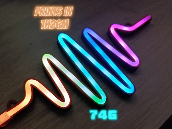 Profilé décoratif pour ruban LED