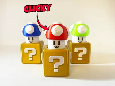 Mushroom in Lucky Block Clicker