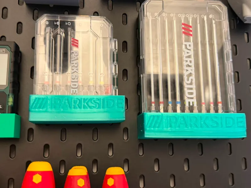 Parkside Bit Set holder for Ikea Skadis