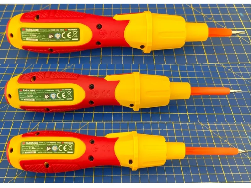 Parkside PASD 4 adaptors for 4 mm micro bits