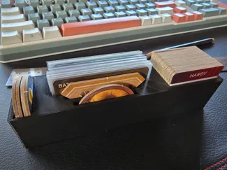 alt holder for sleeved conflict and intrigue cards