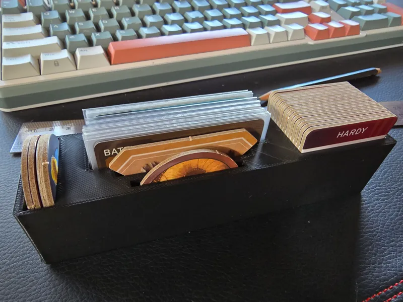 alt holder for sleeved conflict and intrigue cards