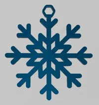 Flocon de neige décoration de Noël — photo 1