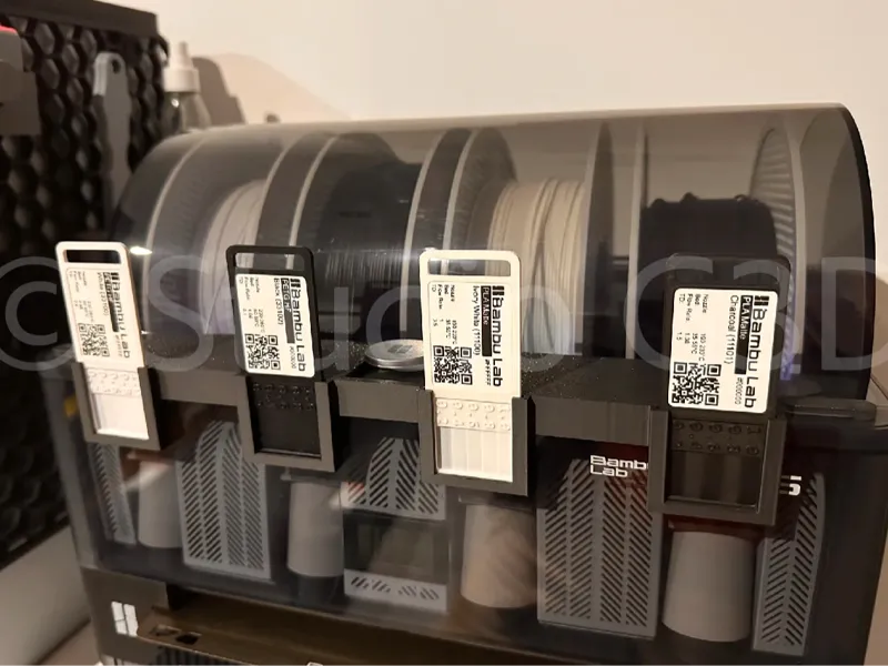 Porte cartes échantillon de filaments AMS