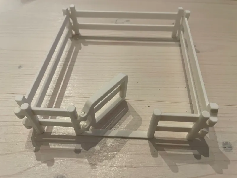 Miniature modular Fence System