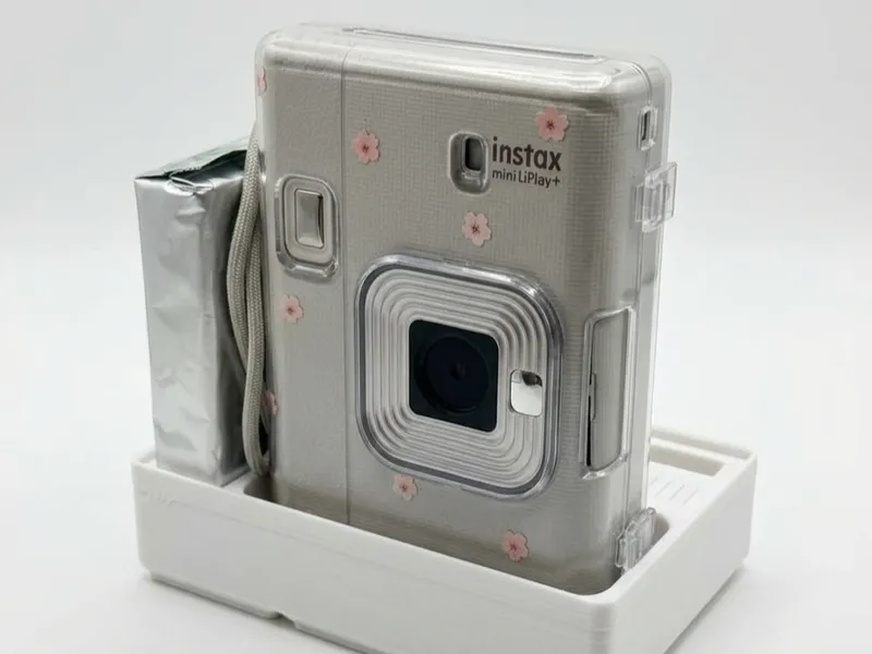 [Gridfinity]Instax Mini LiPlay+, SD card, Polaroid