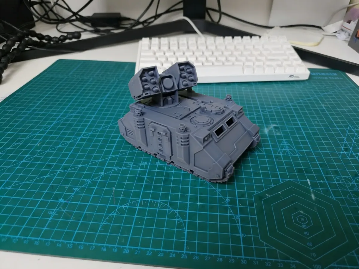 Whirlwind Space Marine - Free 3D Print Model - MakerWorld