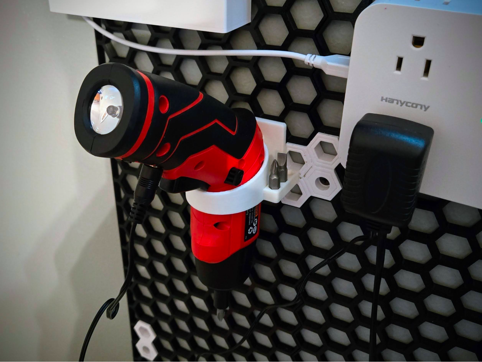 BAUER 4V Screwdriver Holder  Honeycomb (HSW) Mount