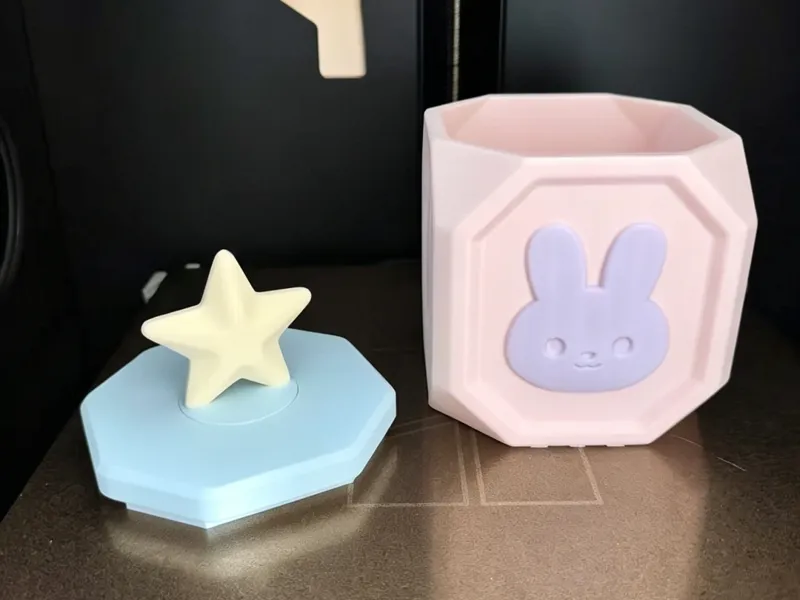 可爱兔子收纳盒