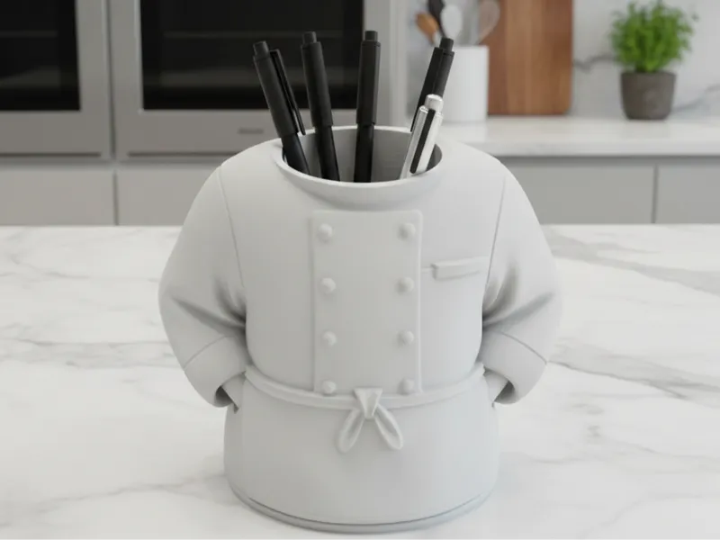 "The Executive Chef" Pen Holder – Culinary Edition