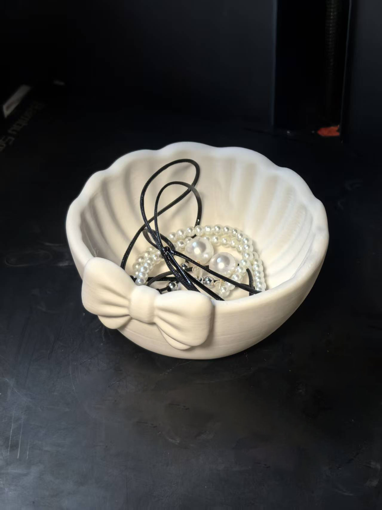 Miniatura 4 do modelo 3D 蝴蝶结收纳碗