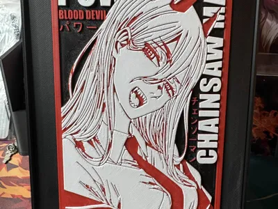 Hueforge of Power from Chainsaw Man Anime