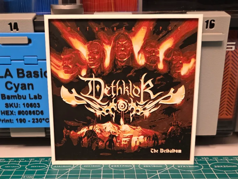Dethklok "Dethalbum Expanded" Album - Hueforge Art