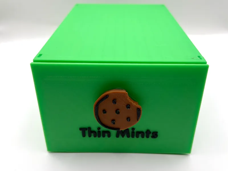 Girl Scout Cookie Box Drawer