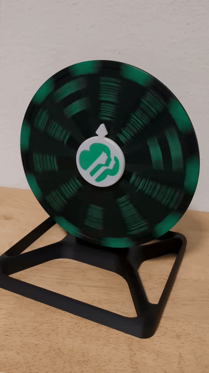 Girl Scout Cookie Wheel + Generic Prize Spinner