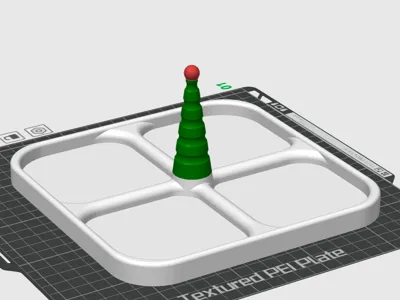 Christmas tree Key Tray