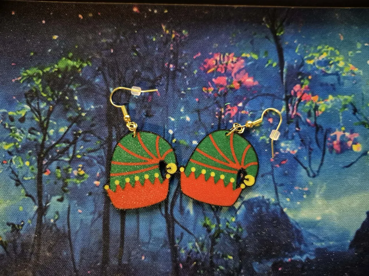 Elf Hat Earrings view 2