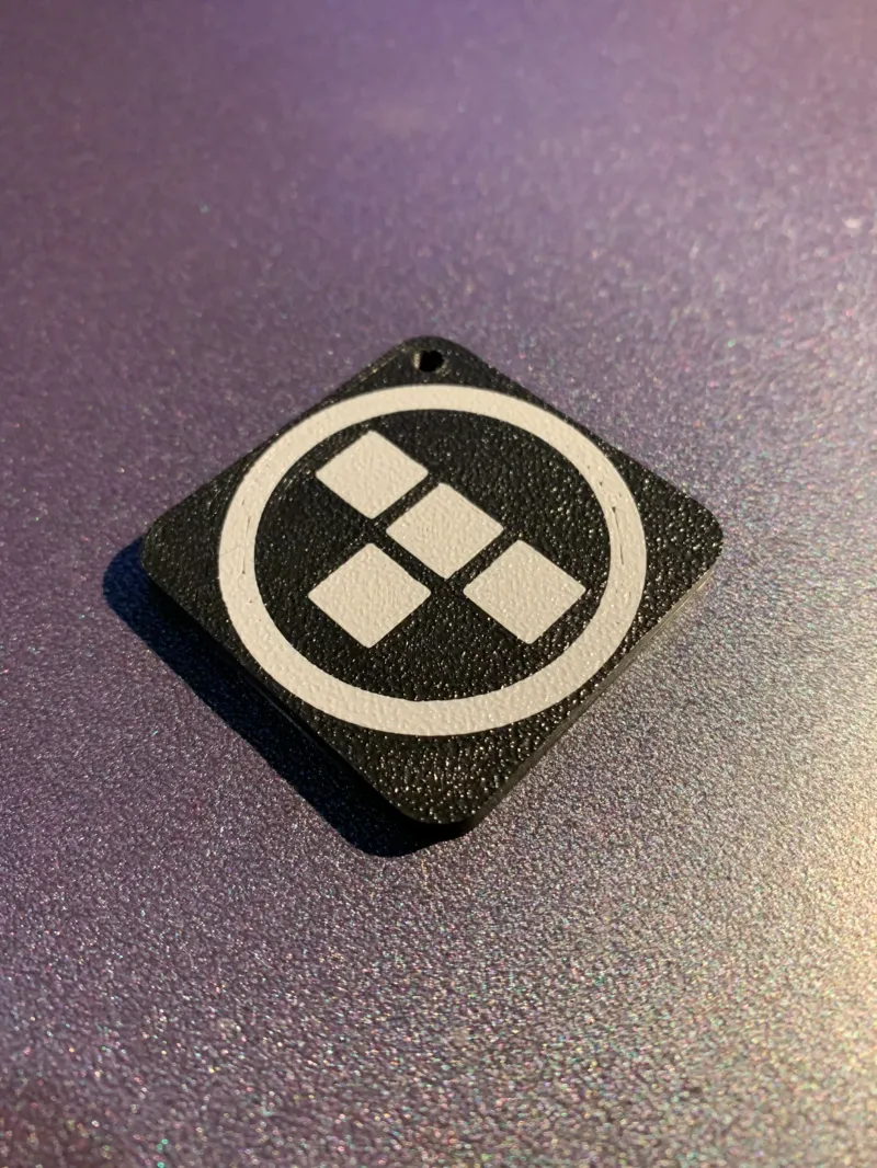Tron Keychain Tag
