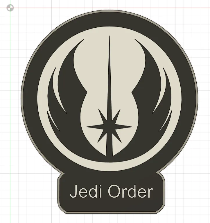 Jedi Order Light-up Sign