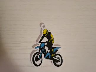 MotoCross Portachiavi