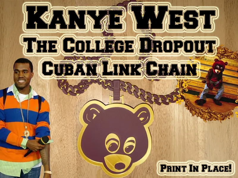 Kanye West The College Dropout Cuban Link Chain