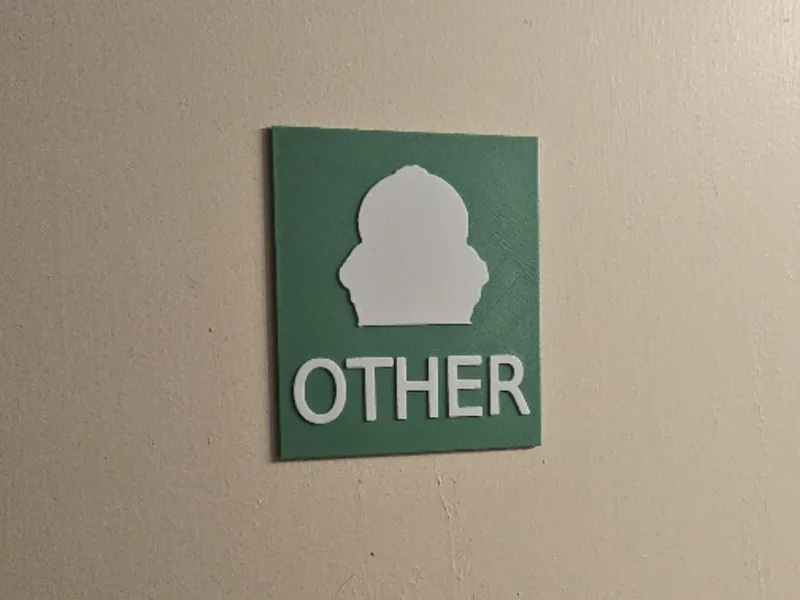 South Park Eric Cartman Bathroom Sign