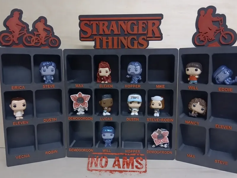 Stranger Things Kinder Joy Display Stand No AMS
