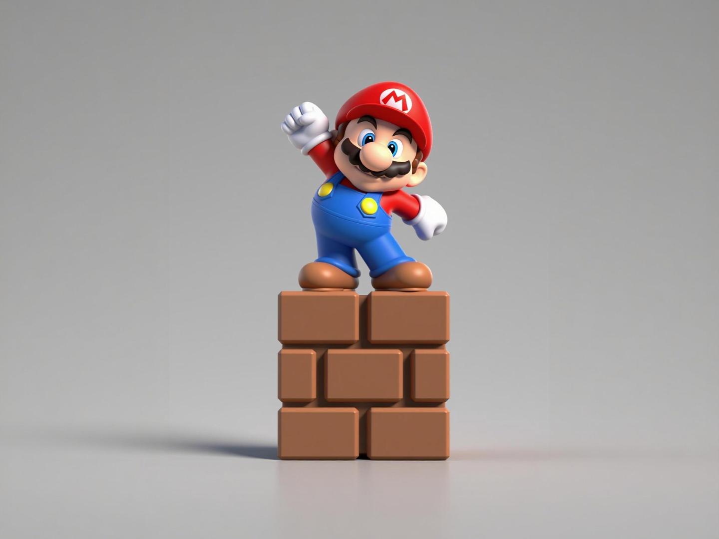 马里奥砖块-超级玛丽马力欧supermario周边手办-儿童涂色玩具