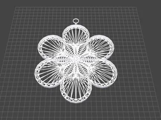 String Art Blume