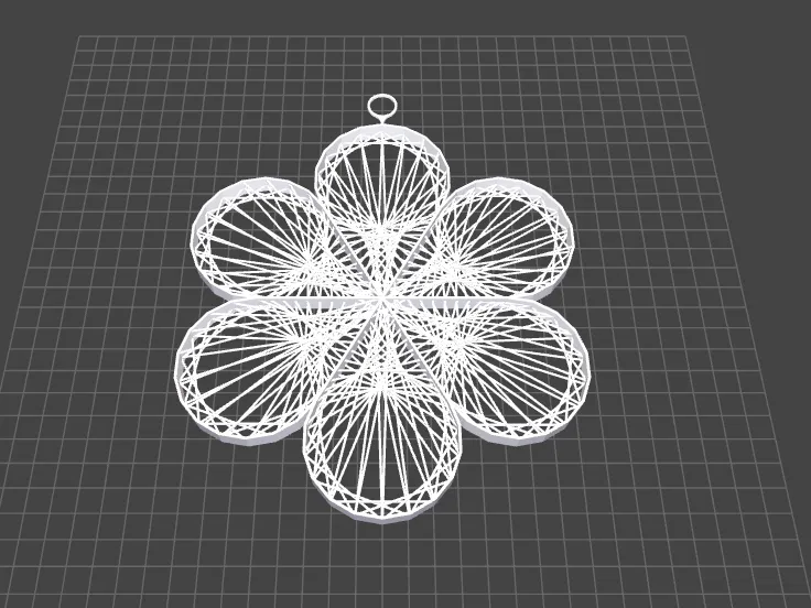 String Art Blume