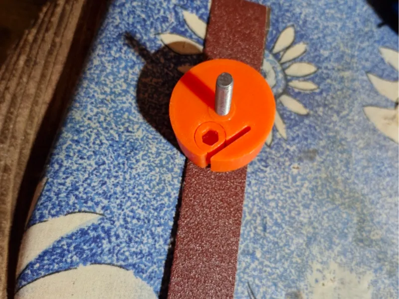 drill 40mm sanding for 25mm sandpaper
