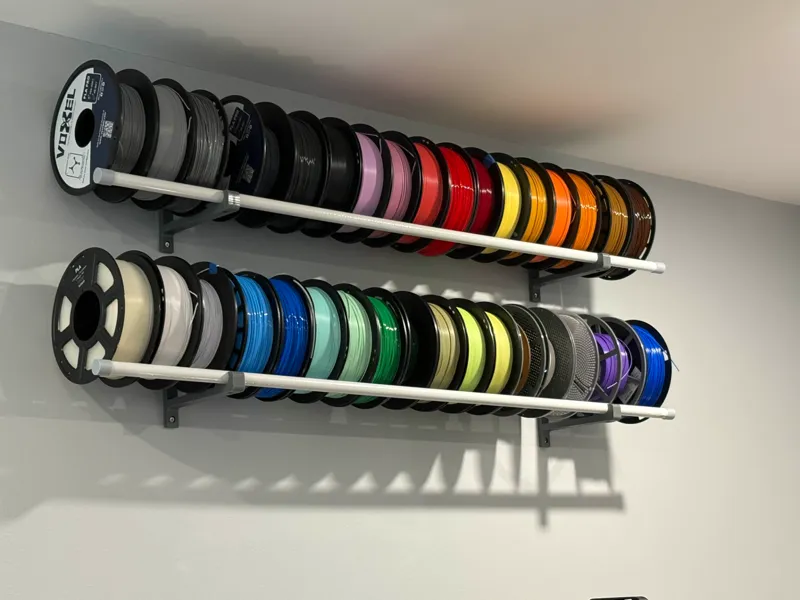 Single Rod Spool Wall Mount 20mm