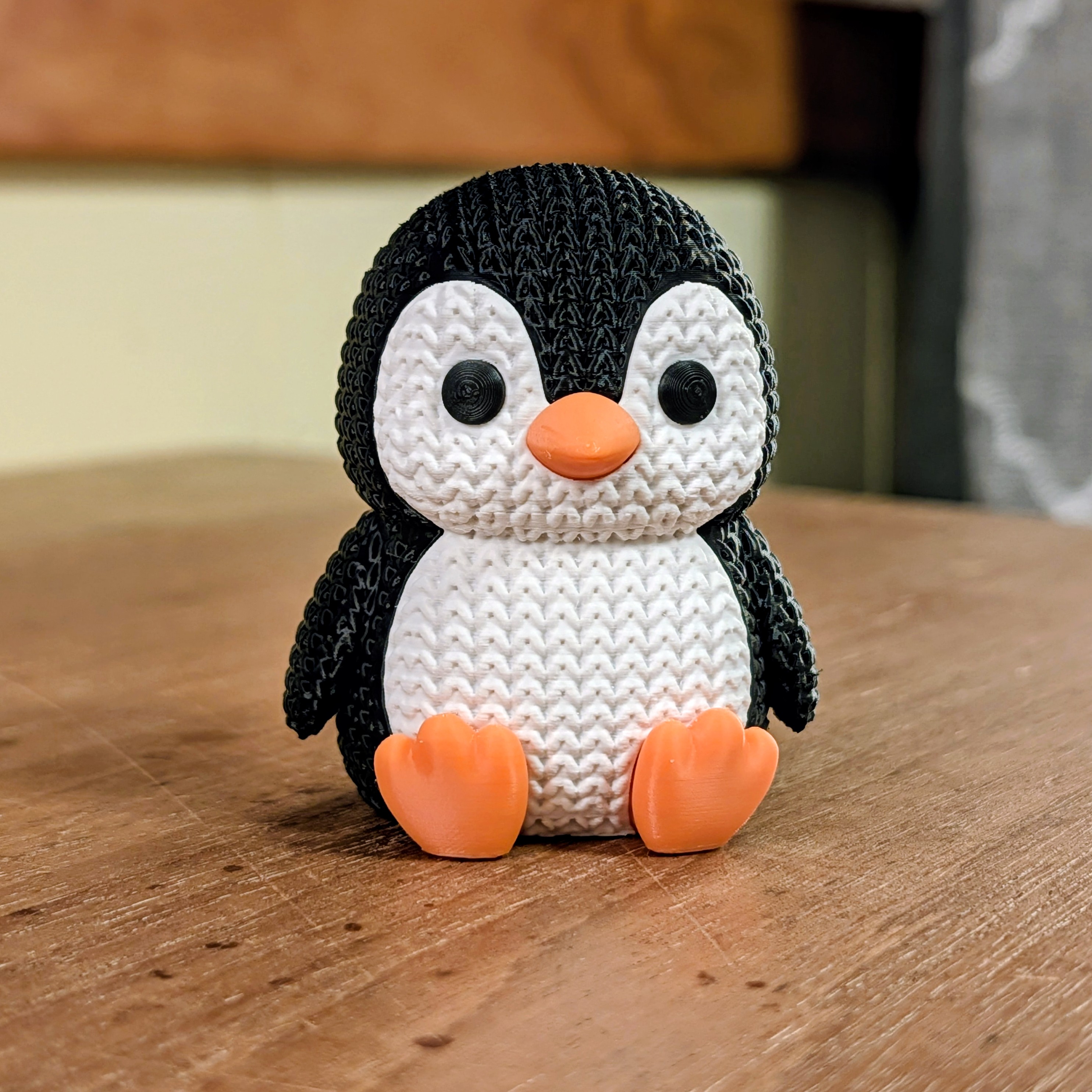 Miniatura 3 do modelo 3D Knitted Penguin