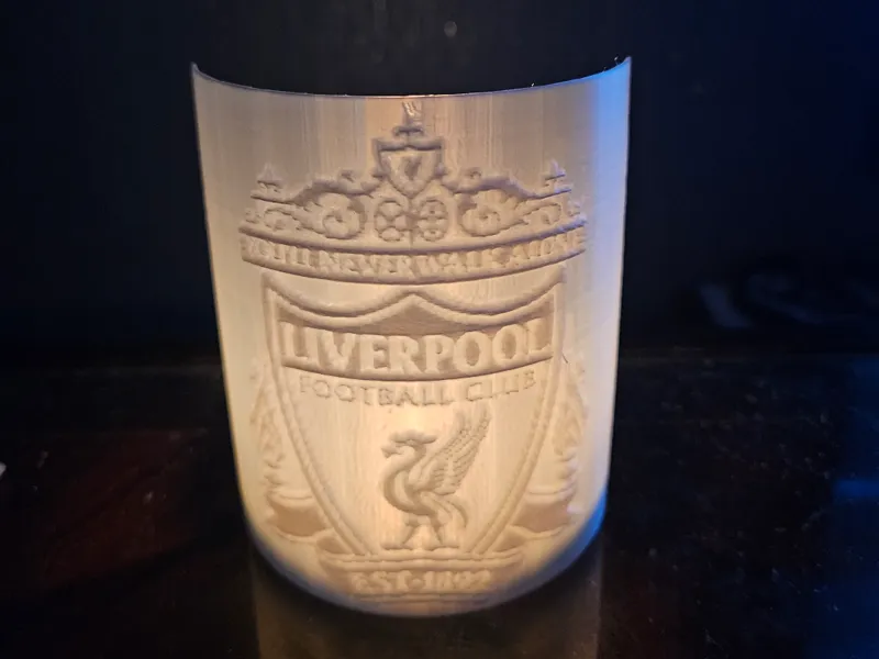Liverpool FC Lithophane